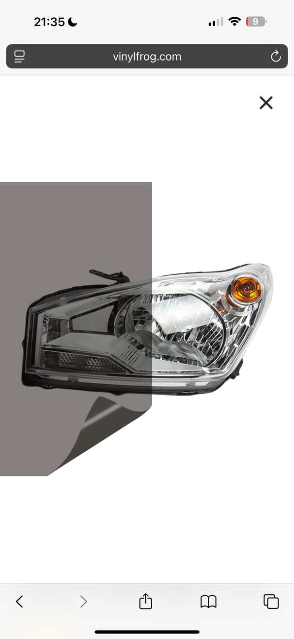 RTNT light tint PPF