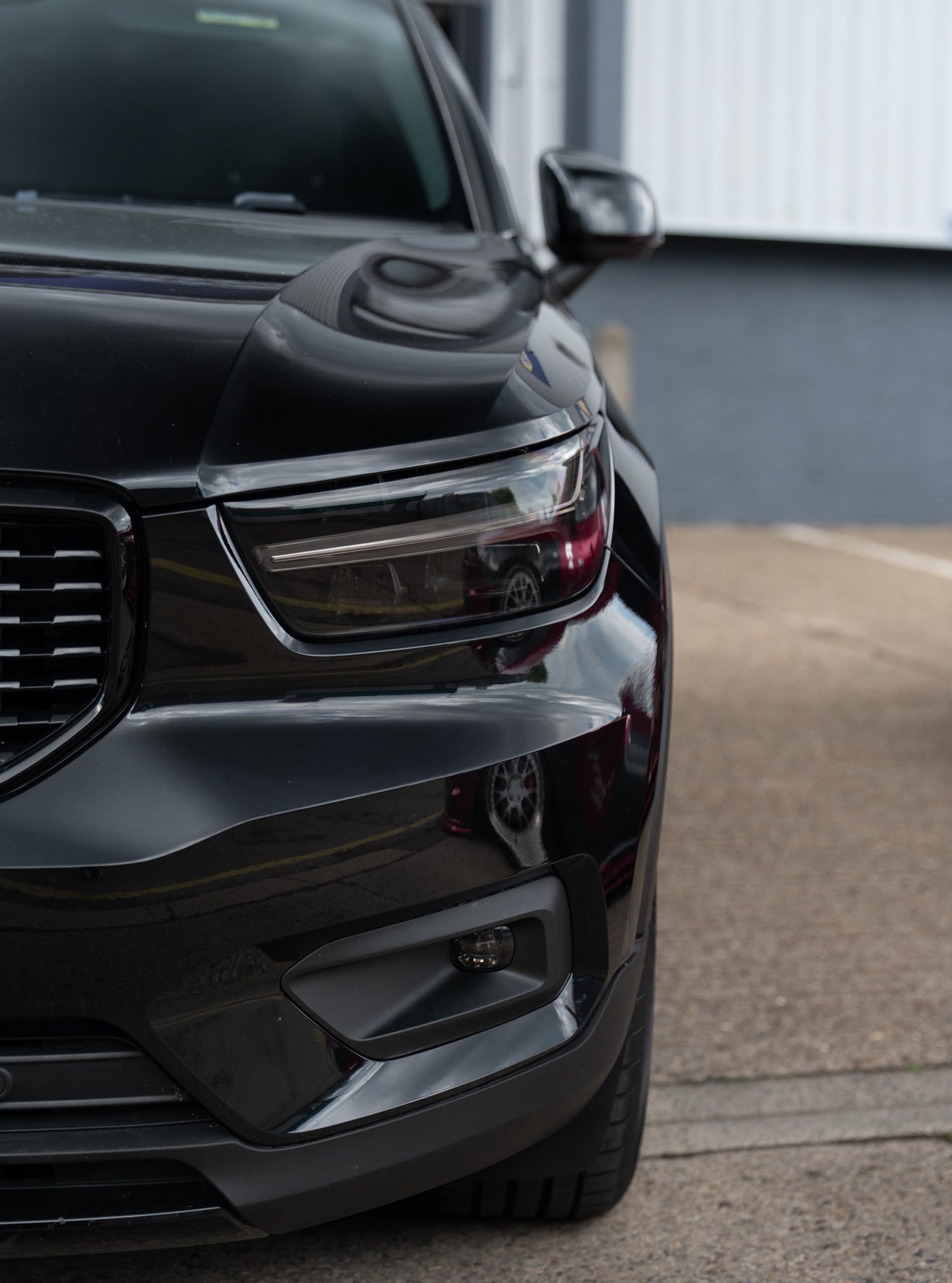 Volvo xc40 headlight PPF kit
